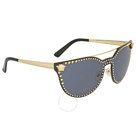 versace pale gold cat eye sunglasses|women Versace sunglasses 2021.